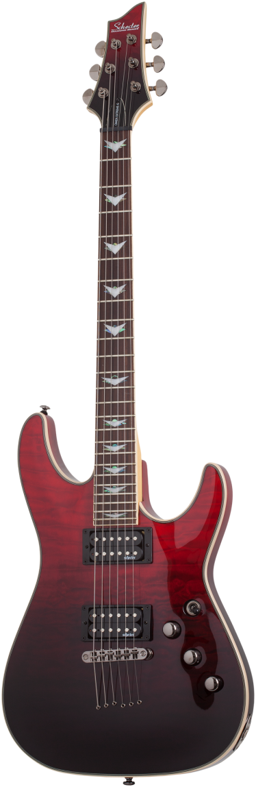 SCHECTER OMEN EXTREME 6 BLOOD BURST