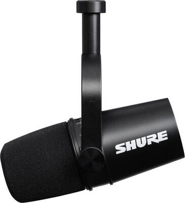 SHURE MV7 MIKROFON LEKTORSKI WOKALNY XLR/USB-C