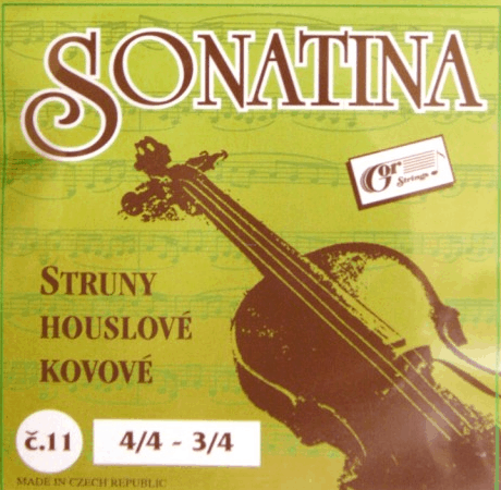 SONATINA STRUNY DO SKRZYPIEC 4/4 3/4