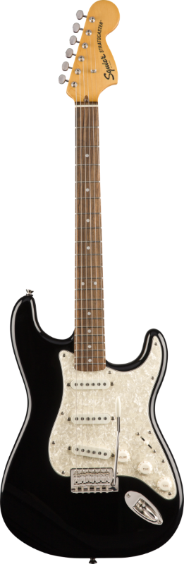 SQUIER CLASSIC VIBE 70S STRATOCASTER LRL BLK 037-4020-506