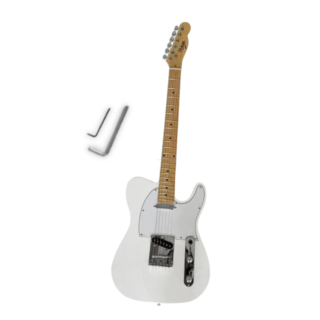 V-TONE ETL39 WH GITARA ELEKTRYCZNA 4/4 TELECASTER 39 SS BIAŁA