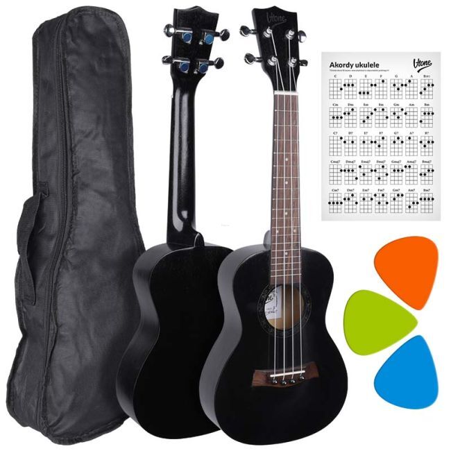 V-TONE UK23 BK UKULELE KONCERTOWE AKUSTYCZNE 23 CZARNE