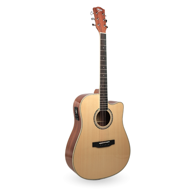 V-TONE VEAG1 CE NT GITARA ELEKTROAKUSTYCZNA 4/4 DREADNOUGHT CUTAWAY NATURAL