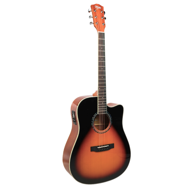 V-TONE VEAG1 CE VS GITARA ELEKTROAKUSTYCZNA 4/4 DREADNOUGHT CUTAWAY SUNBURST