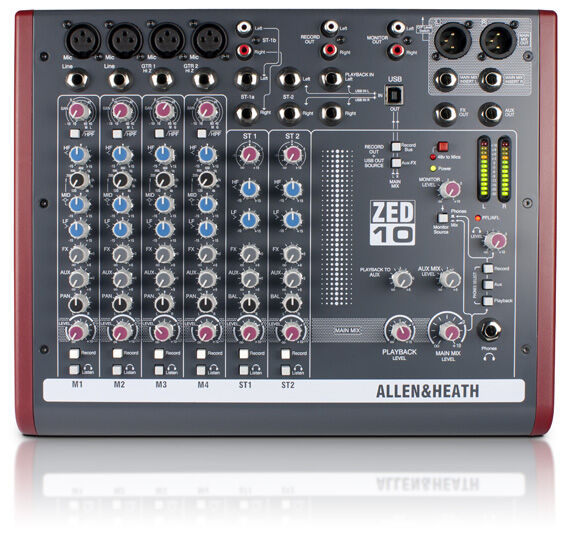 ALLEN HEATH ZED 10