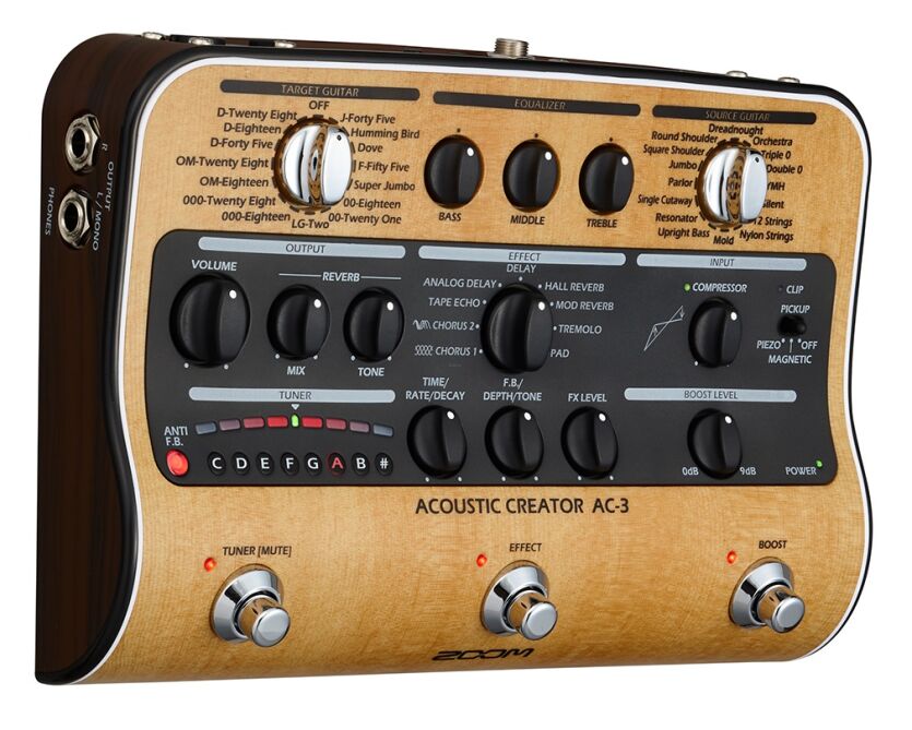 ZOOM AC-3 ACOUSTIC CREATOR MULTIEFEKT DOGITARY AKUSTYCZNEJ