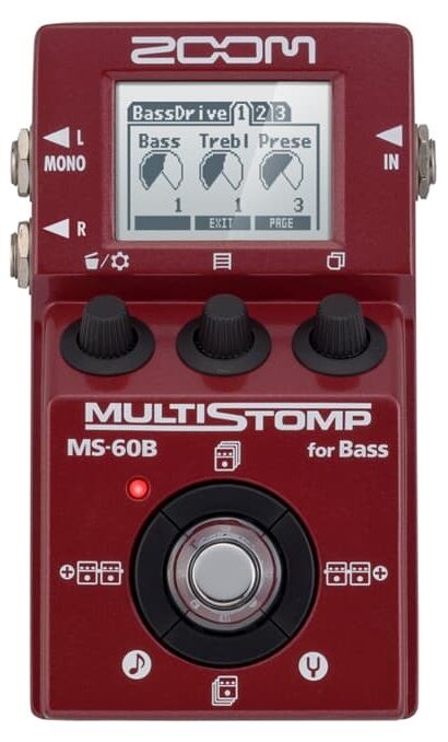 ZOOM MS-60B MULTISTOMP BASS