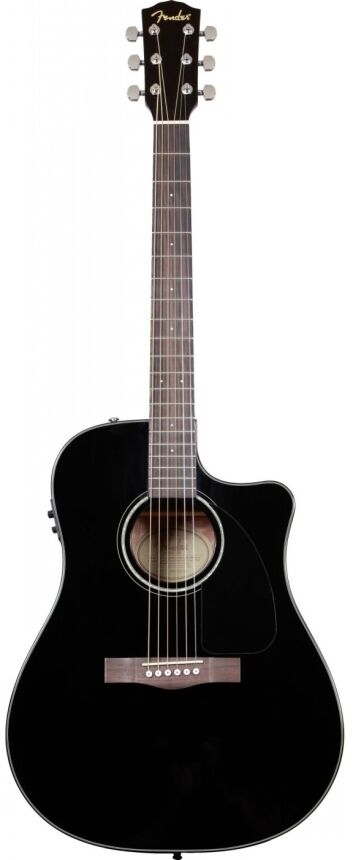 FENDER CD60SCE BLK