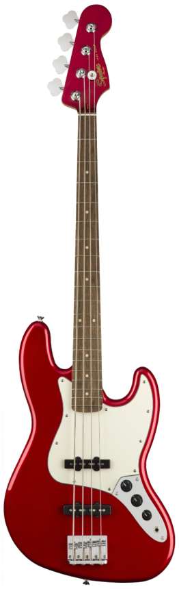 SQUIER CONTEMPORARY JAZZ BASS LRL MET RD 037-0400-525