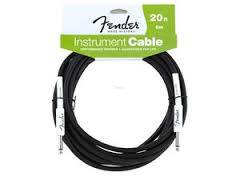 FENDER 20 INST CABLE BLK 099-0820-048