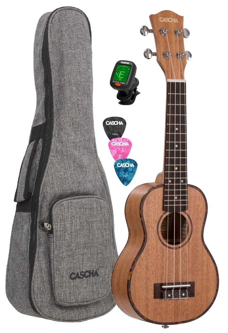 CASCHA HH 2026 PREMIUM SET UKULELE SOPRANOWE