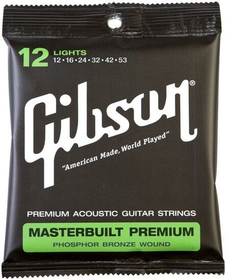 GIBSON SAG MB12 MASTERBULT PREMIUM STRUNY DO GITARY AKUSTYCZNEJ