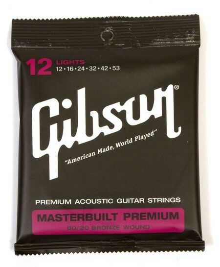 GIBSON SAG BRS12 MASTERBULIT PREMIUM STRUNY DO GITARY AKUSTYCZNEJ