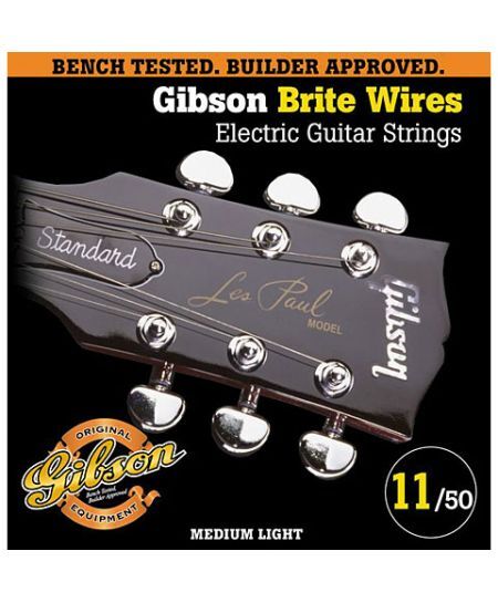 GIBSON SEG 700ML BRITE WIRES 011-050 STRUNY DO GITARY ELEKTRYCZNEJ