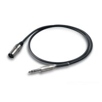 PROEL BULK230LU05 KABEL STEREO MIKROFONOWY 0.5m JACK/XLR MĘSKI