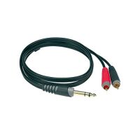 KLOTZ AY3-0100 KABEL 1m JACK/2xRCA