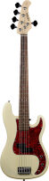 ARROW SESSION BASS 5 BLEACHED BONE WHITE ROSEWOOD/T-SHELL