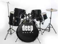 DEEP DRUMS DP101 BLACK PERKUSJA AKUSTYCZNA