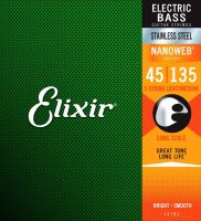 ELIXIR 14782 LIGHT MEDIUM 45-135 NW LONG SCALE STRUNY BASOWE STALOWE