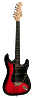 EVER PLAY ST-2 RED/BK GITARA ELEKTRYCZNA