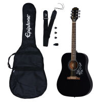 EPIPHONE STARLING ACOUSTIC GUITAR PLAYER PACK EBONY