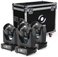 FLASH 4xLED MOVING HEAD 150W 2-31 DGREES AUTO FOCUS ROTO PRISM