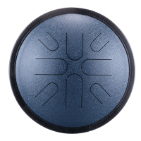 HLURU TA8-10-NAVYBLUE 8 TON 10 TRAVEL DRUM TONGUE HANDPAN NIEBIESKI