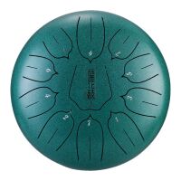 HLURU THL11-10-MALACHITE TONGUE DRUM