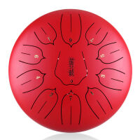 HLURU THL11-12-RED TONGUE DRUM