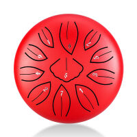 HLURU TWG11-6-RED TONGUE DRUM