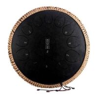 HLURU TY13-14-INKBLACK TONGUE DRUM