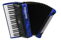 HOHNER BRAVO III 120 NIEBIESKI