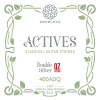 KNOBLOCH ACTIVES DOUBLE SILVER QZ NYLON 400ADQ MEDIUM-G-HIGH TENSION