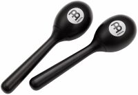 MEINL PEMBK PLASTIC EGG MARACAS PAIR BLACK