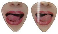 MONSTER GUITAR PICK 3D LIPS