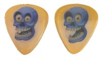 MONSTER GUITAR PICK 3D SKULL1