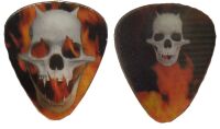 MONSTER GUITAR PICK 3D SKULL5