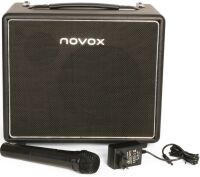 NOVOX NPLAY WZMACNIACZ GITAROWY USB MP3 BT AKU MIC