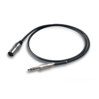 PROEL BULK230LU1 KABEL STEREO MIKROFONOWY 1m JACK/XLR MĘSKI