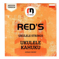 REDS KAHUKU STRUNY DO UKULELE SOPRANOWEGO KONCERTOWEGO