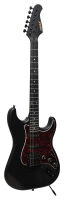 AMBRA ST-2 SBK CZARNA GITARA ELEKTRYCZNA STRAT HSS TREMOLO