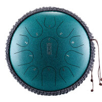 HLURU TB11-14-MINERALGREEN TONGUE DRUM 11 TON 14 HANDPAN ZIELONY