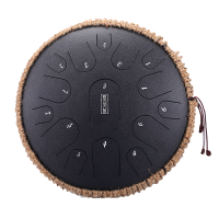 HLURU TB15-14-CHARCOAL TONGUE DRUM 15 TON 14 HANDPAN CZARNY