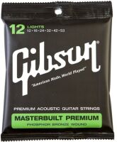 GIBSON SAG MB12 MASTERBULT PREMIUM STRUNY DO GITARY AKUSTYCZNEJ