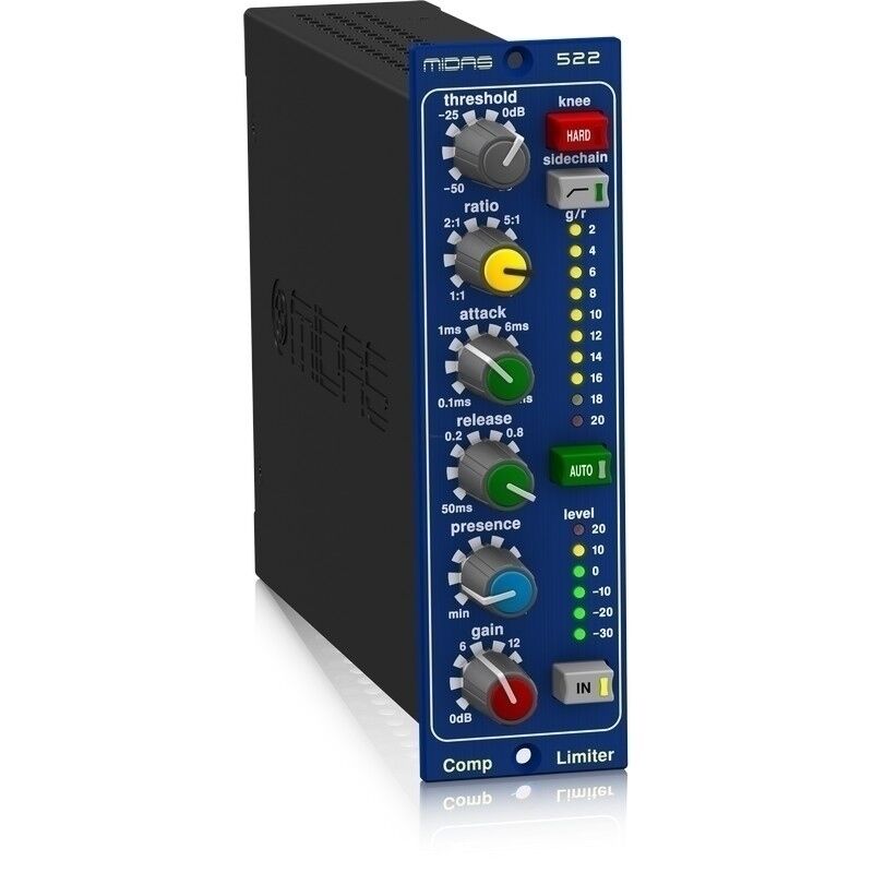 Midas COMPRESSOR LIMITER 522 B-STOCK Moduł kompresora/limitera w formacie 500 B-STOCK