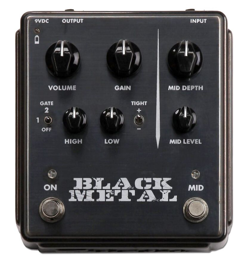 Egnater BLACK METAL – efekt high-gain distortion do gitary elektrycznej