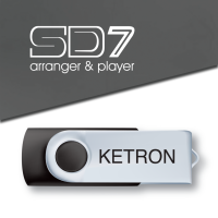 Ketron Pendrive 2016 SD7 Style Upgrade v18 - pendrive z dodatkowymi stylami