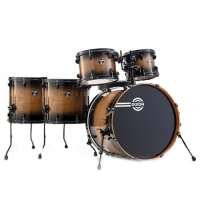 DIXON FUSE MAPLE BLACK BURST 10/12/14/16/22"