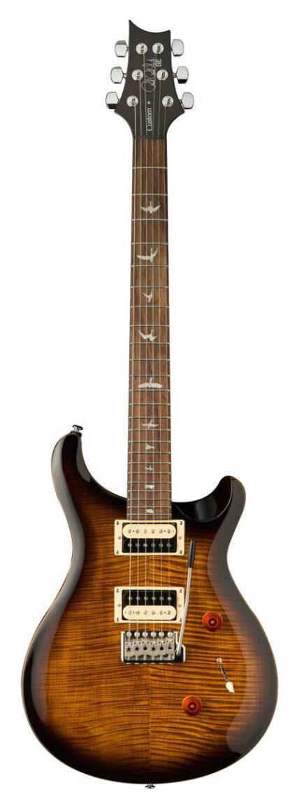 PRS SE Custom 24 Black Gold Burst - gitara elektryczna