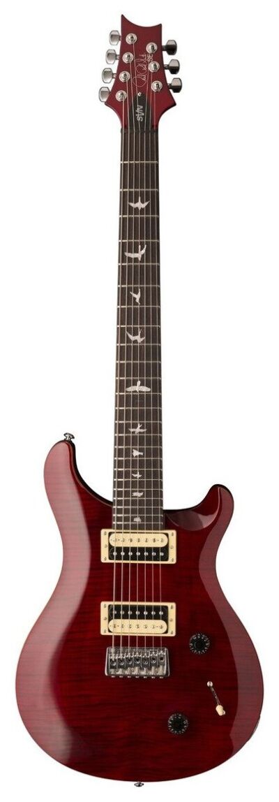 PRS 2018 SE SVN Black Cherry - gitara elektryczna, 7-strunowa